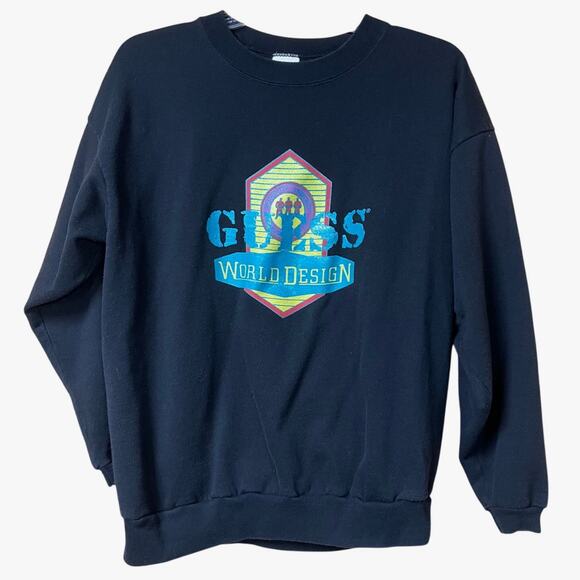 Vintage GUESS by Georges Marciano Sweatshirt (Made in USA) - Picture 1 of 5